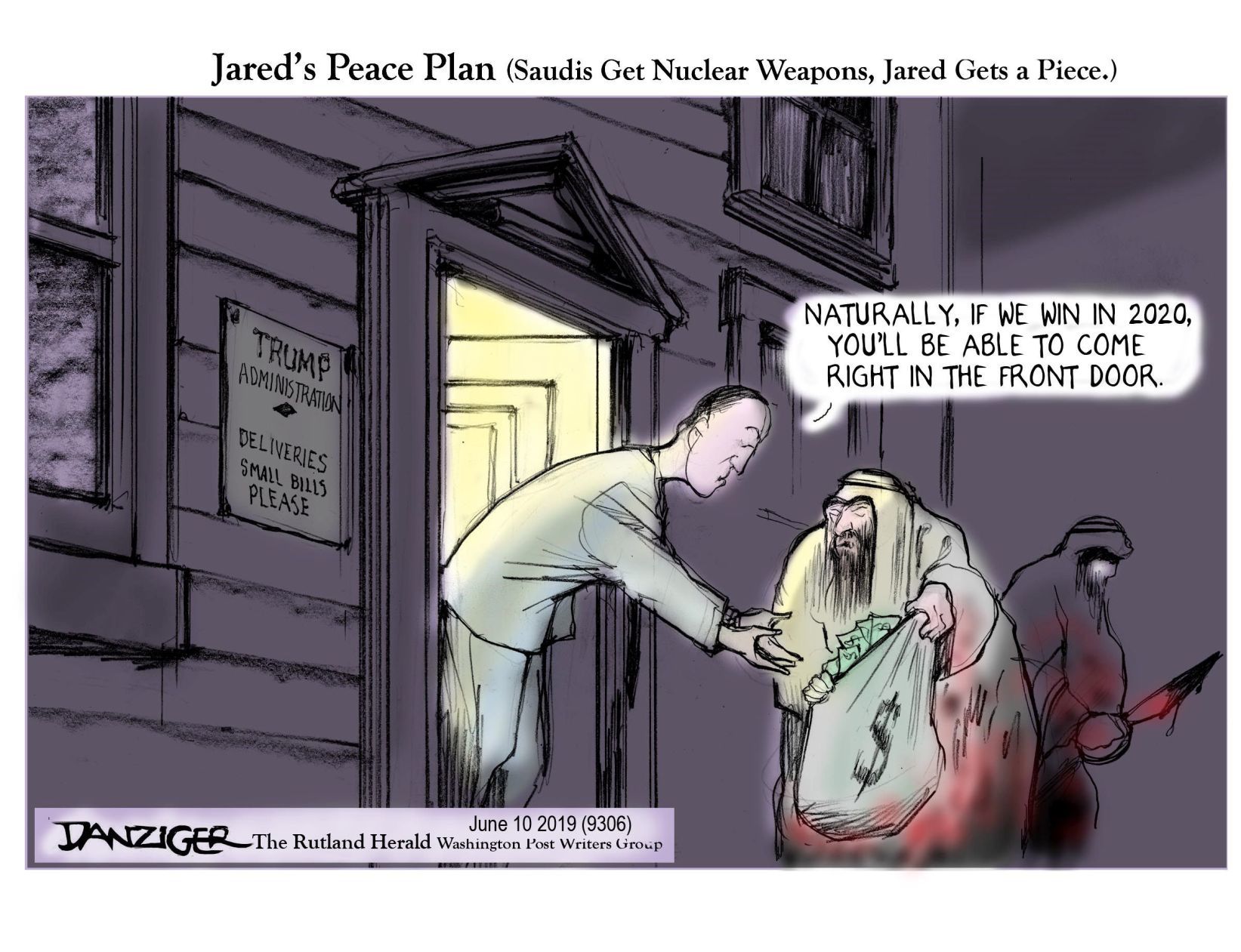Jeff Danziger cartoon